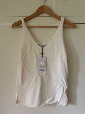 MM Lafleur Melody Tank - Sleek Cotton Ivory size XS SOLD OUT style